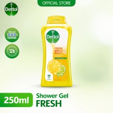 Dettol Anti-Bacterial Shower Gel Fresh 250ml